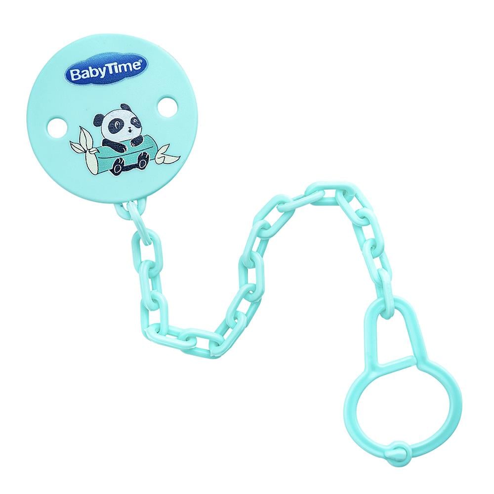 Baby Time Panda Desenli Emzik Askısı