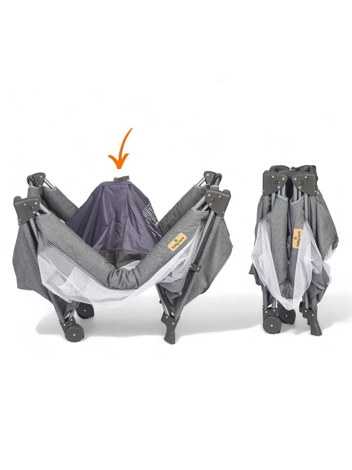 Babycare Atlantis Oyun Parkı Anne Yanı Siyah