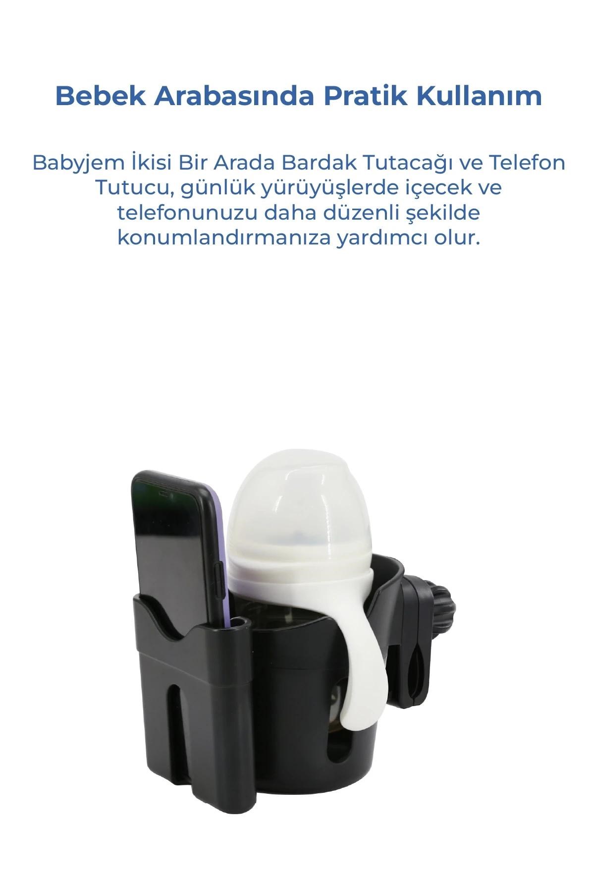 BABYJEM Araba Bardak ve Telefon Tutacağı