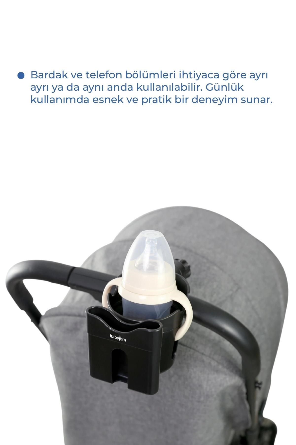 BABYJEM Araba Bardak ve Telefon Tutacağı