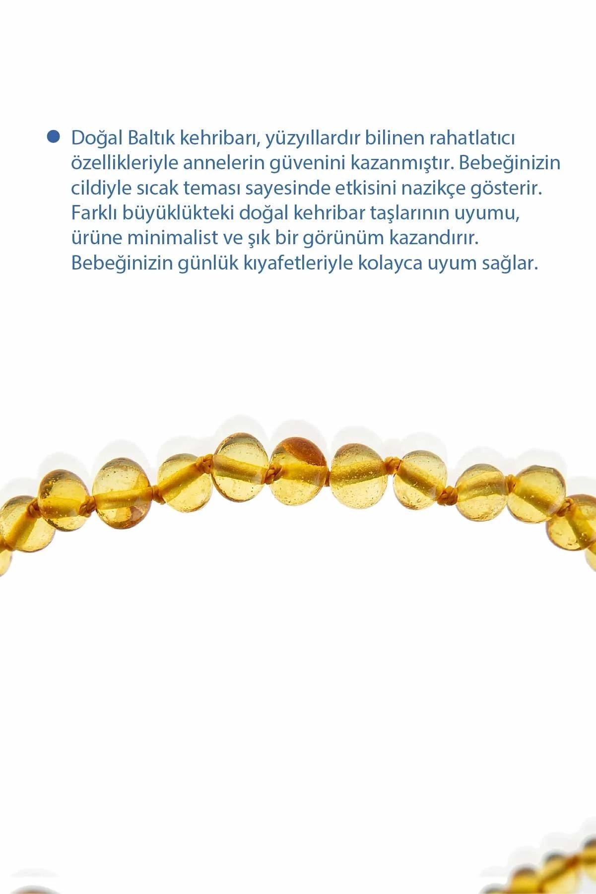 Babyjem Bebek Kolyesi Kehribar Multicolor