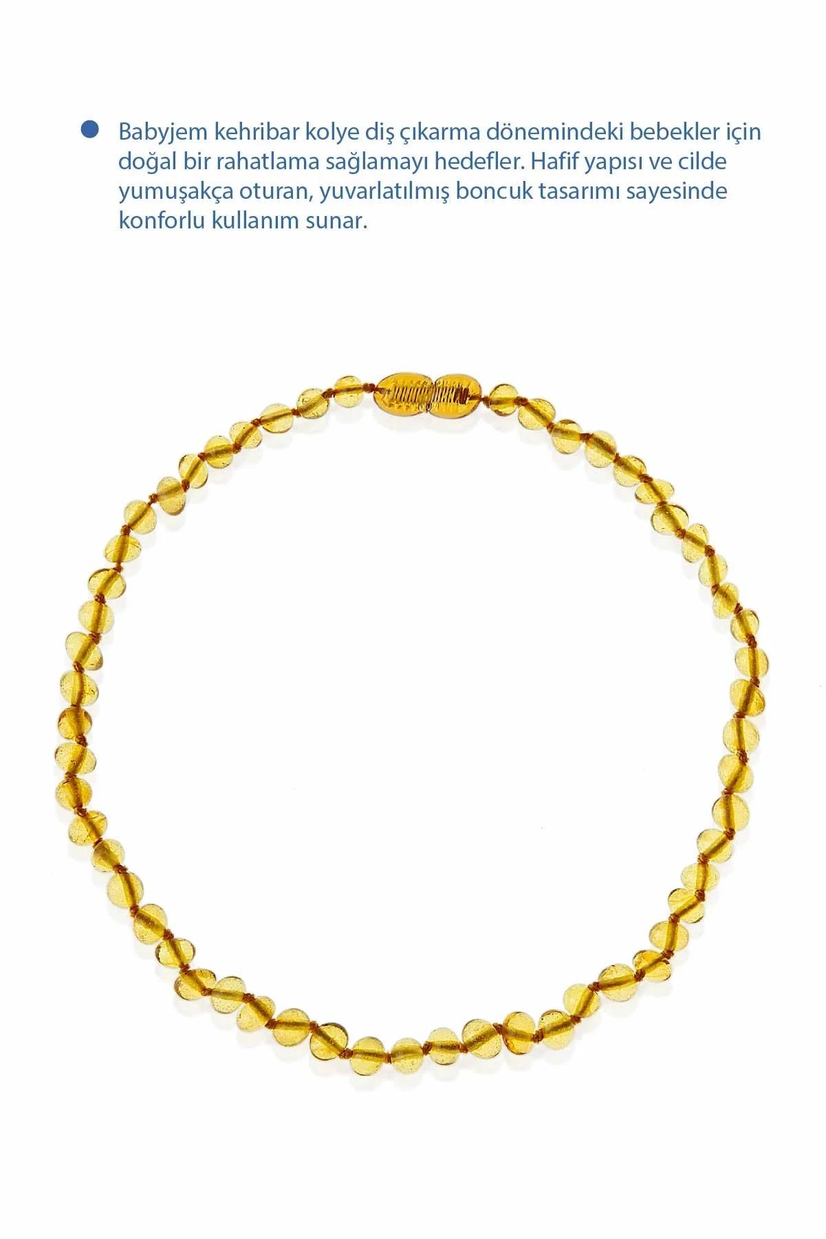 Babyjem Bebek Kolyesi Kehribar Multicolor
