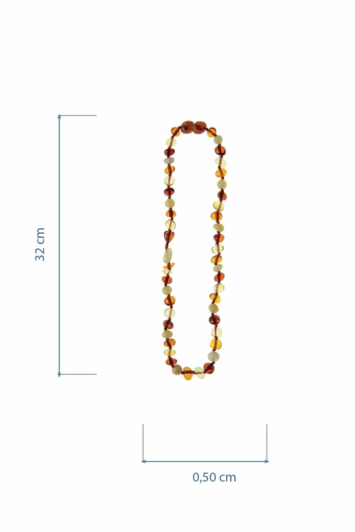 Babyjem Bebek Kolyesi Kehribar Multicolor
