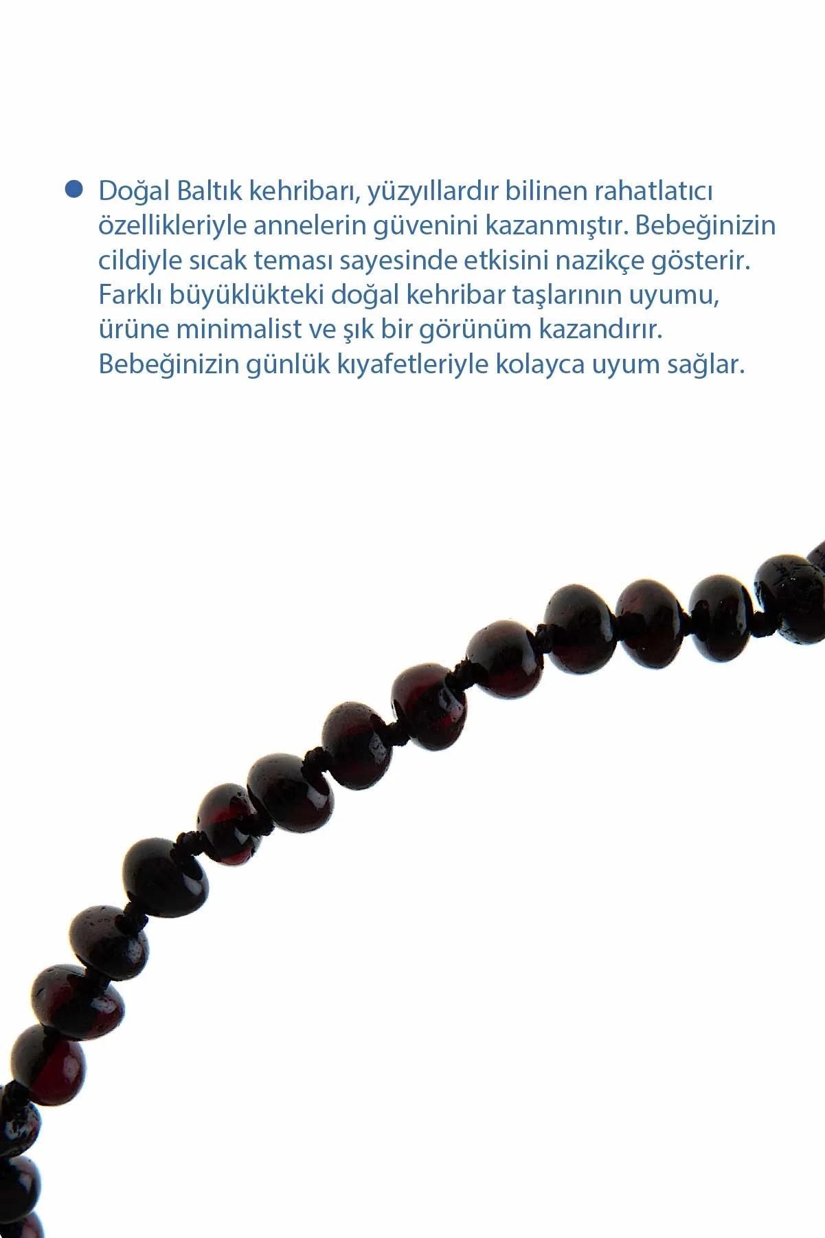 Babyjem Bebek Kolyesi Kehribar Multicolor