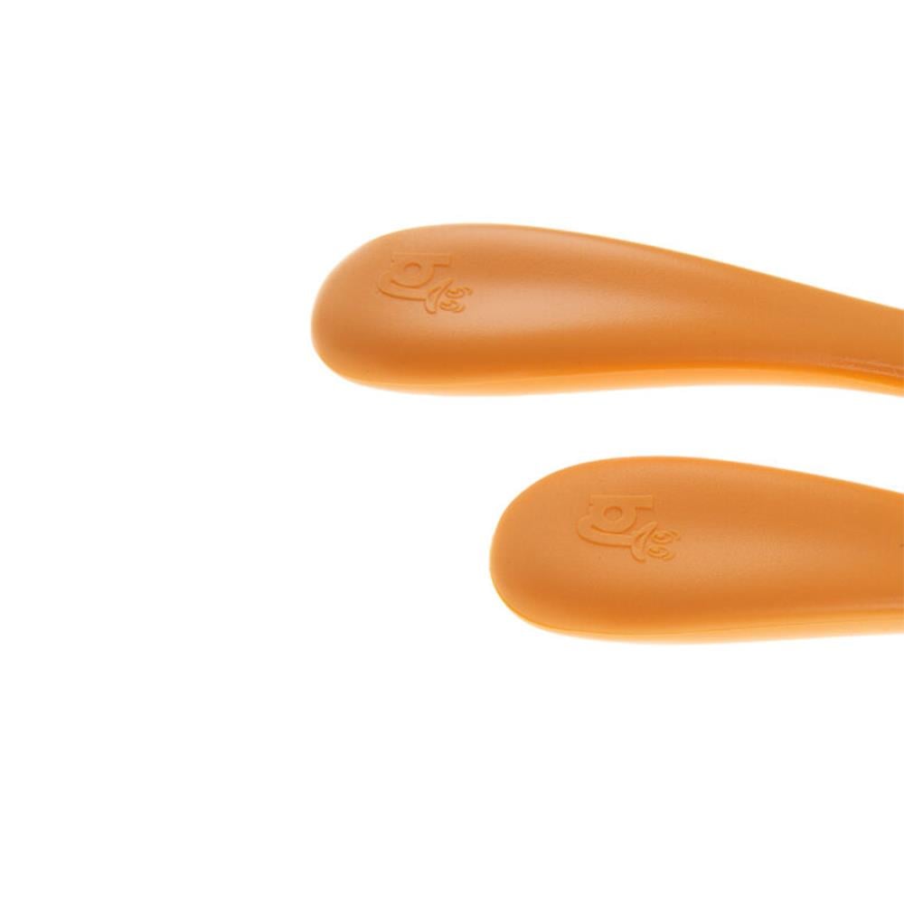 Babyjem Çatal Kaşık Seti Paslanmaz ( Turuncu )