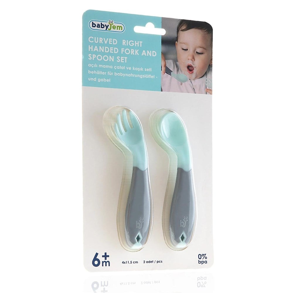 Babyjem Çatal Kaşık Tutmalı Açılı