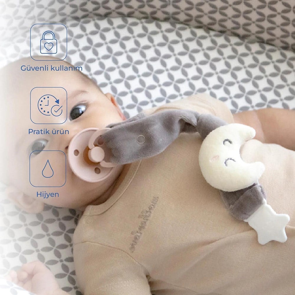 Babyjem Damla Desen Emzik Tutacağı