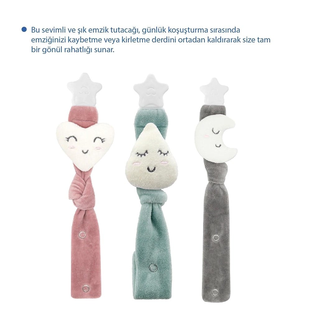 Babyjem Damla Desen Emzik Tutacağı