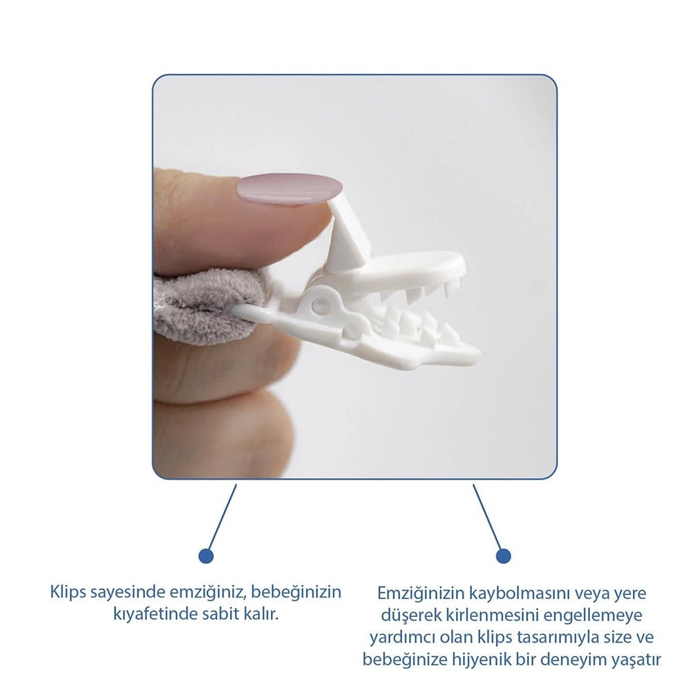 Babyjem Damla Desen Emzik Tutacağı