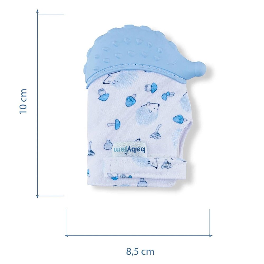 BABYJEM Diş Kaşıyıcı Eldiven Kirpi