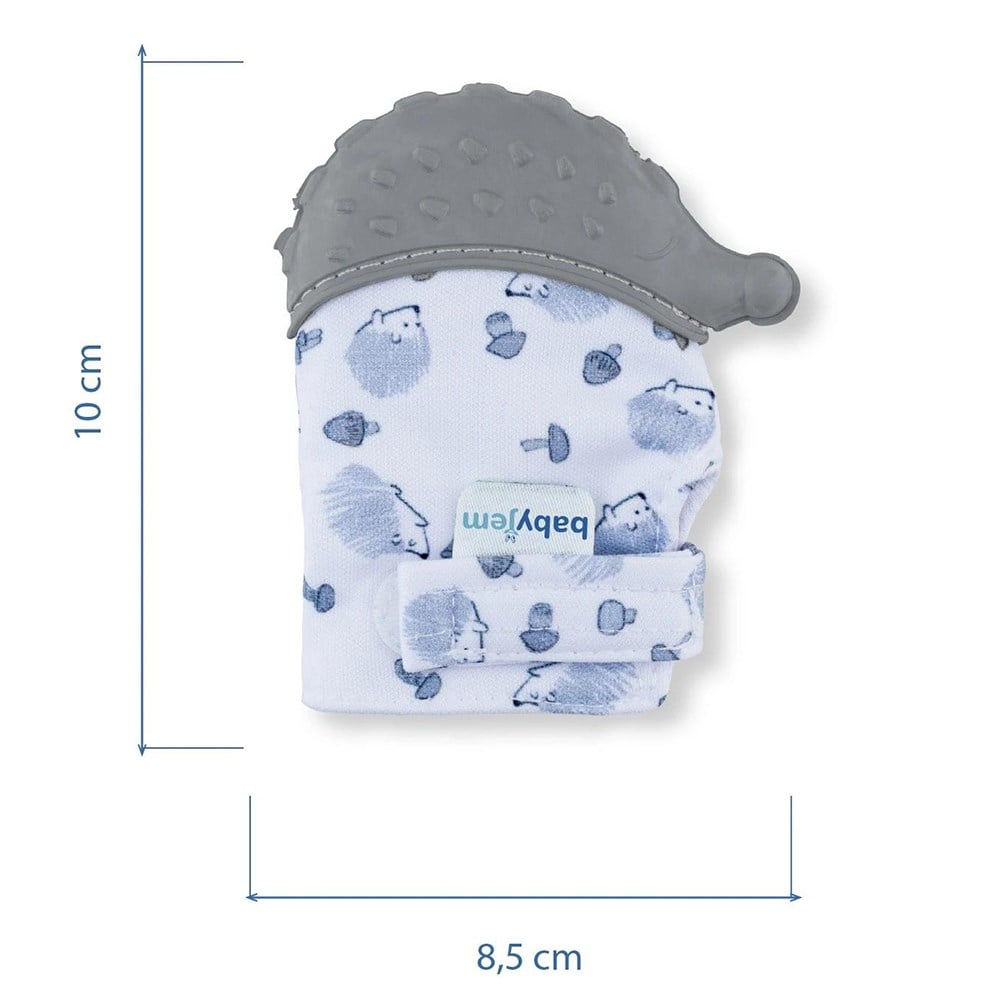 BABYJEM Diş Kaşıyıcı Eldiven Kirpi