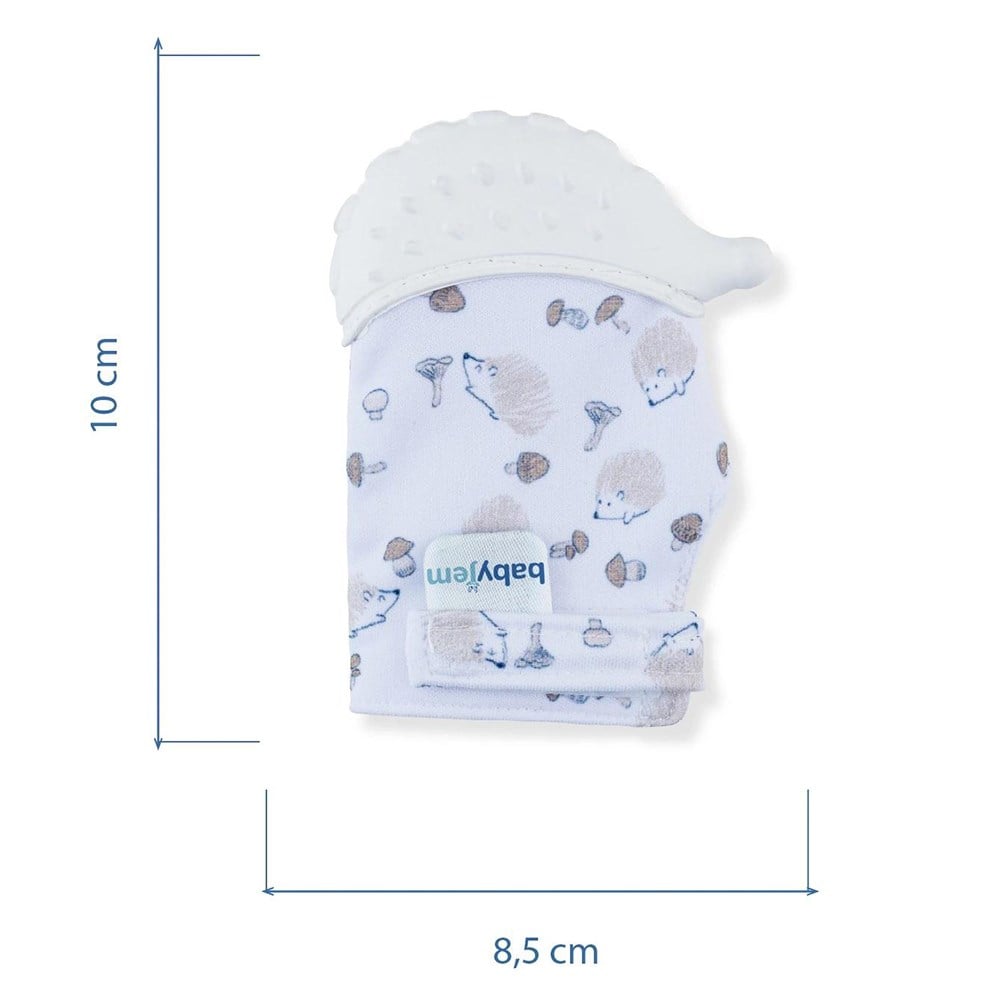 BABYJEM Diş Kaşıyıcı Eldiven Kirpi