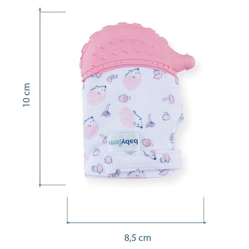 BABYJEM Diş Kaşıyıcı Eldiven Kirpi