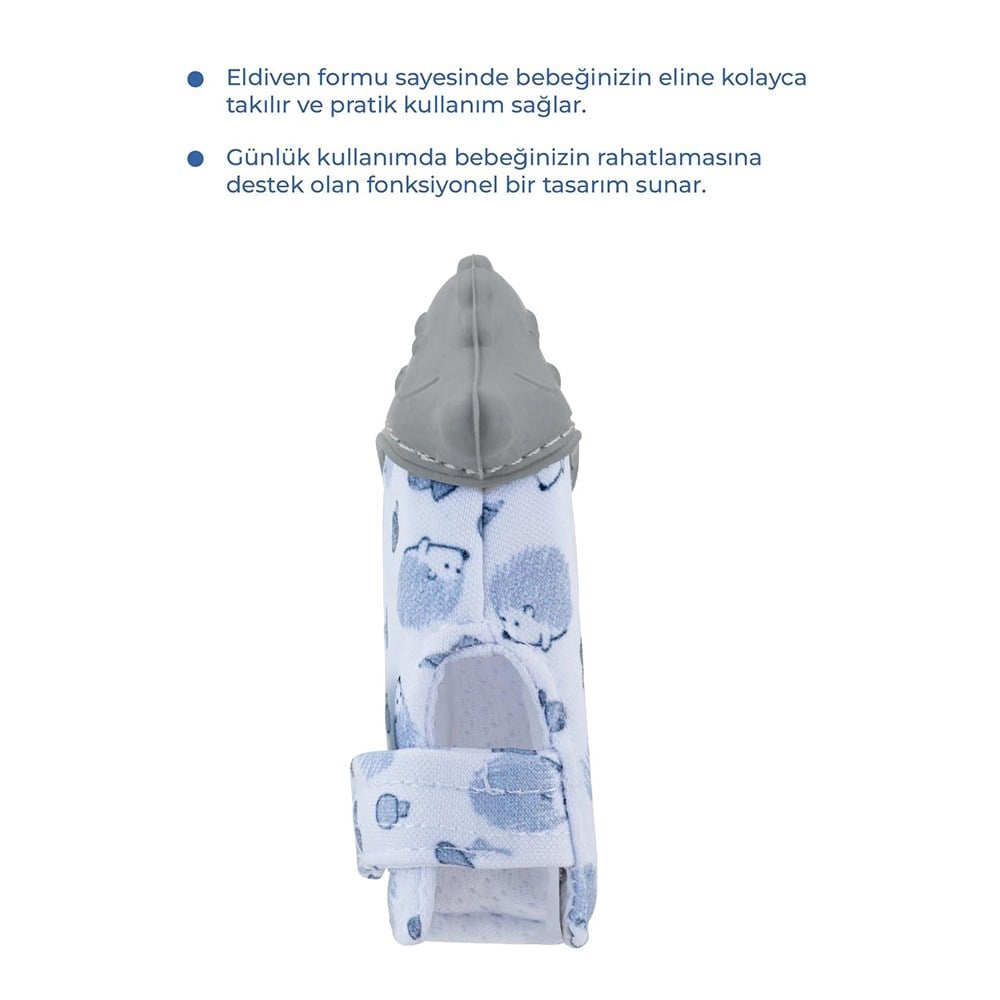 BABYJEM Diş Kaşıyıcı Eldiven Kirpi