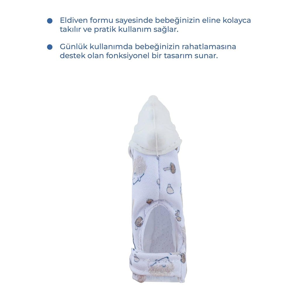 BABYJEM Diş Kaşıyıcı Eldiven Kirpi