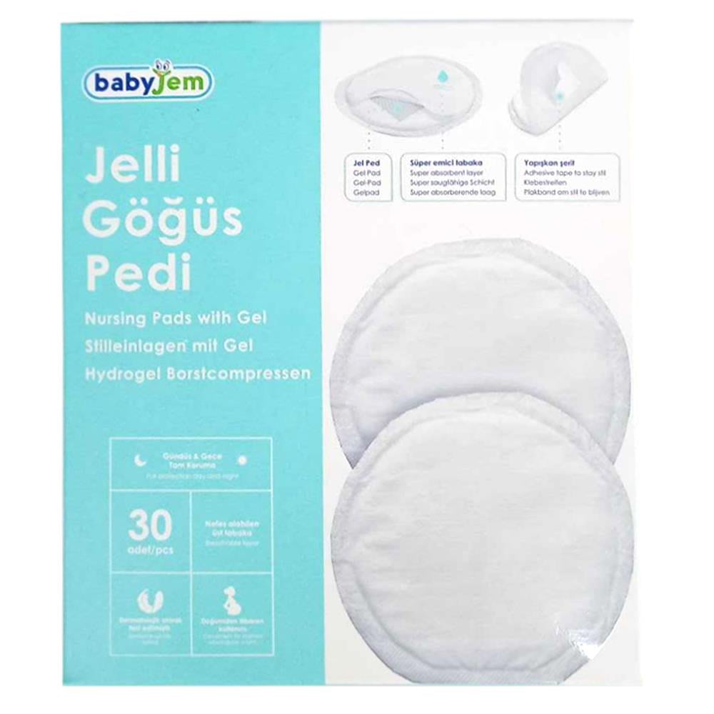 Babyjem Göğüs Pedi Jelli 30lu