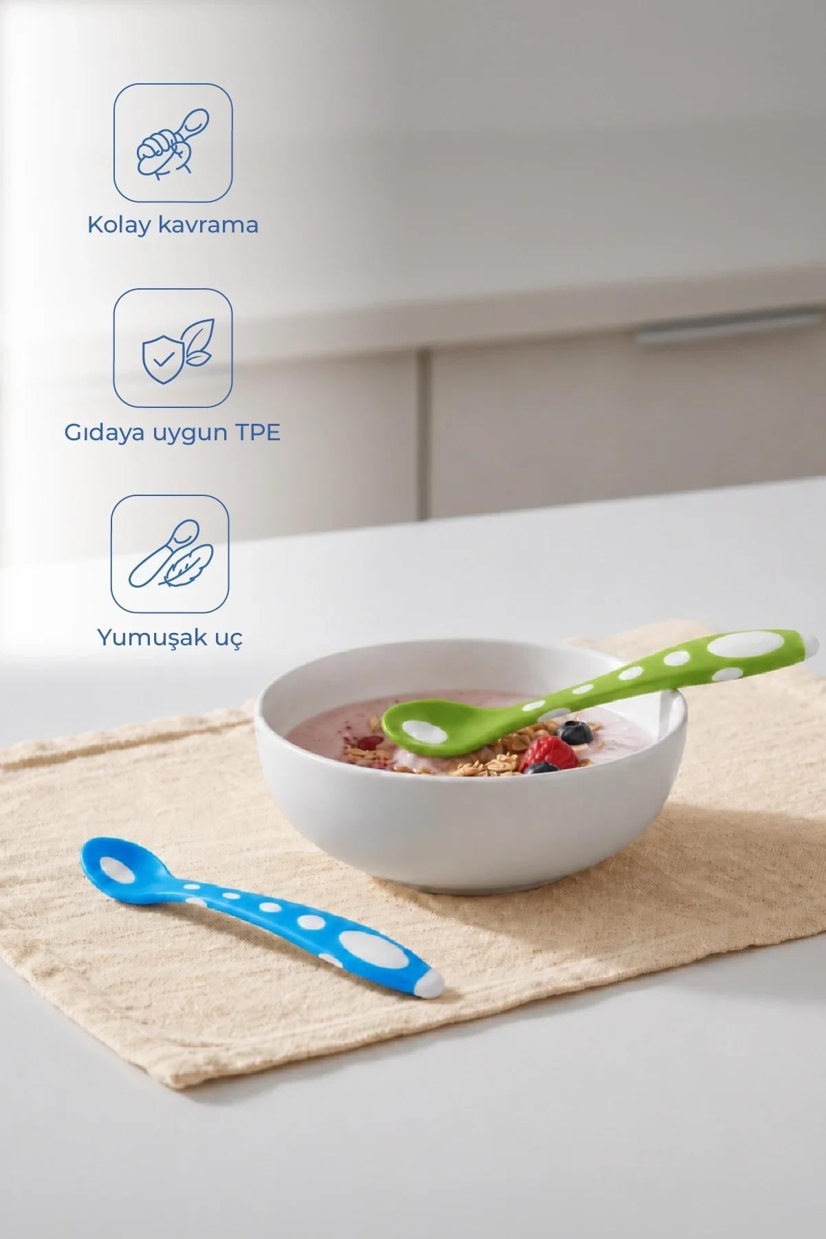 Babyjem Mama Kaşığı 2 Li Silikon
