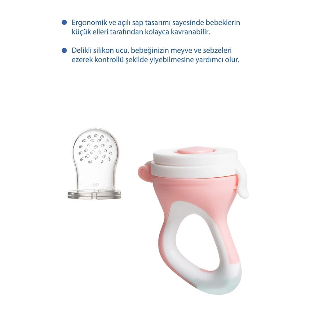 BABYJEM Meyve Sebze Emziği Silikon Uçlu