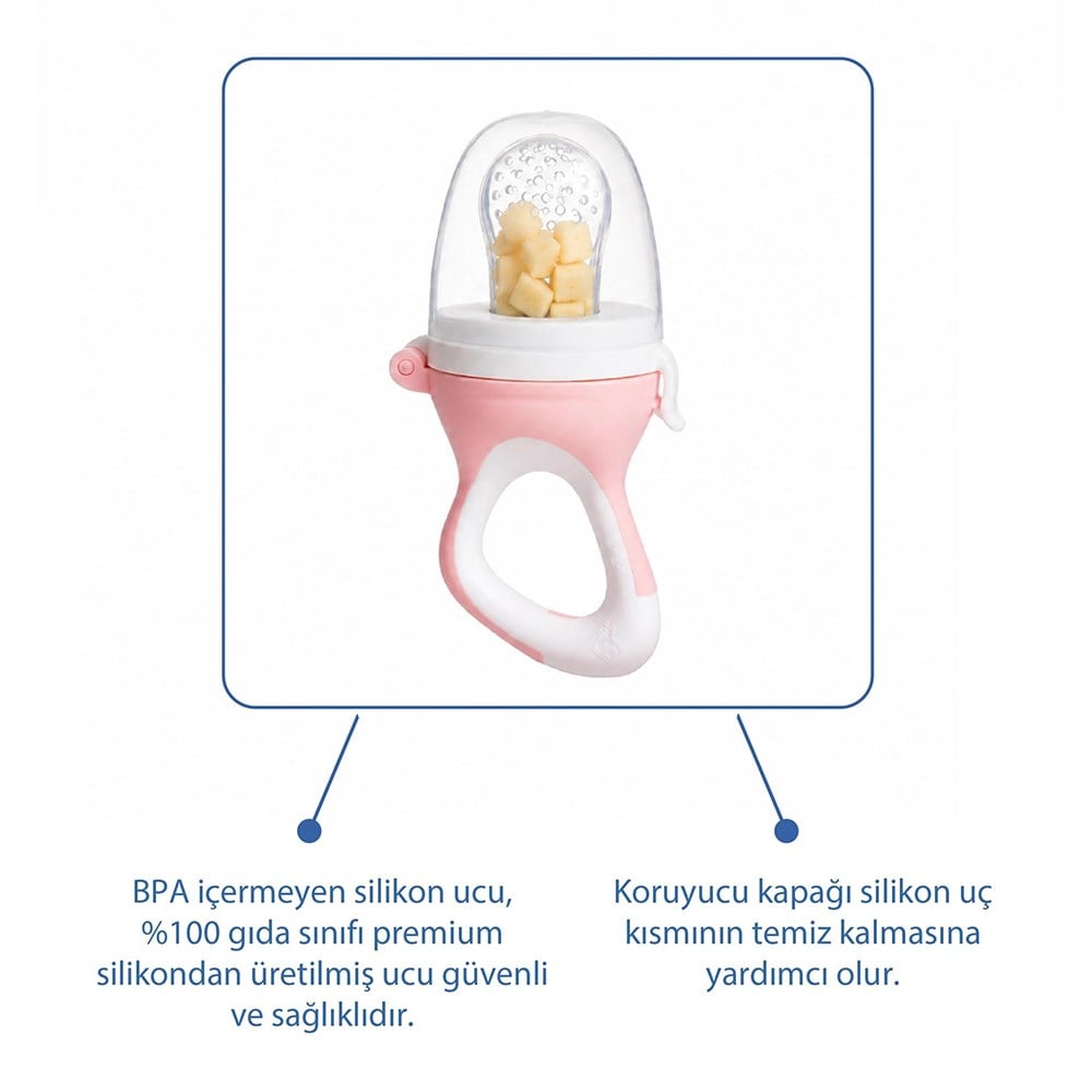 BABYJEM Meyve Sebze Emziği Silikon Uçlu