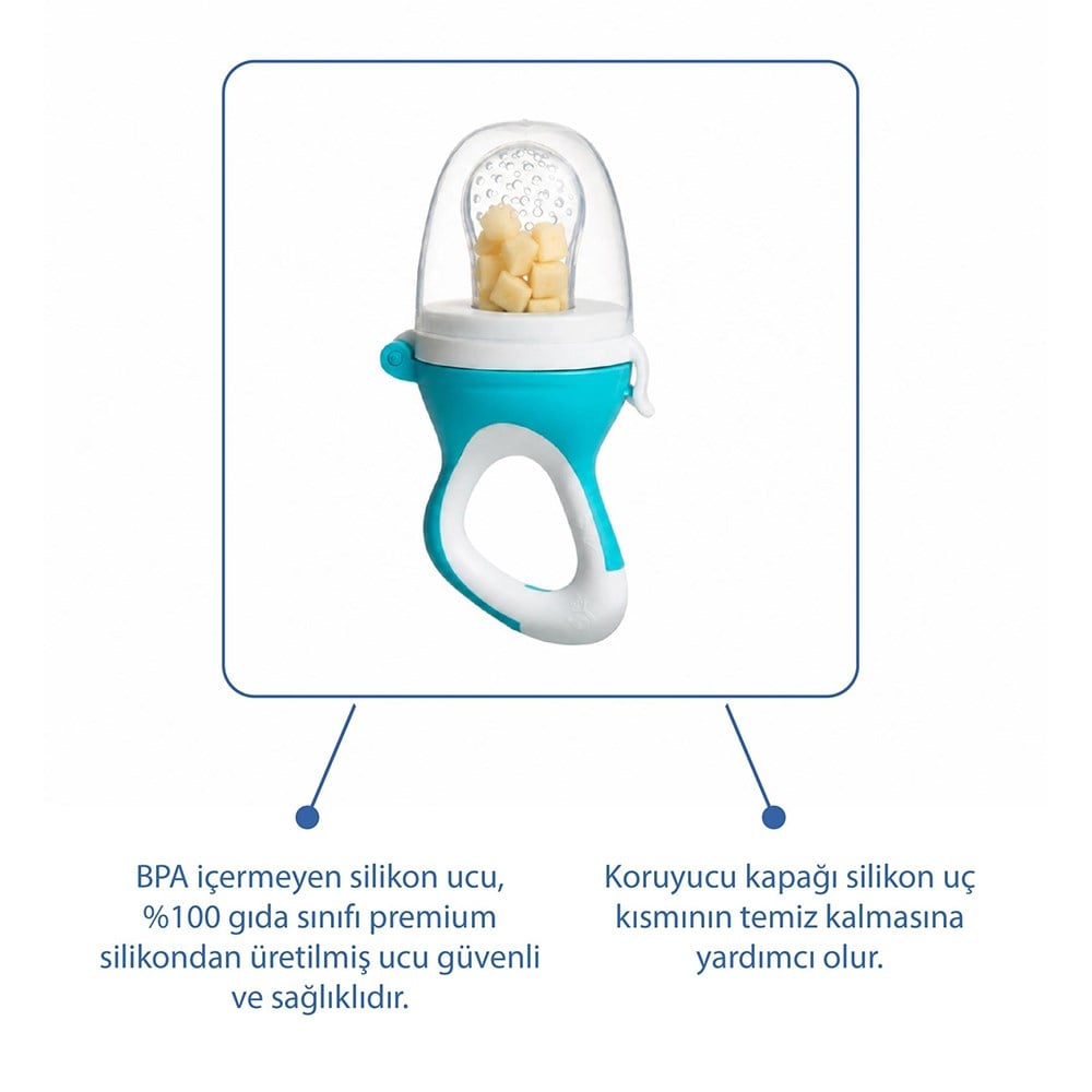 BABYJEM Meyve Sebze Emziği Silikon Uçlu