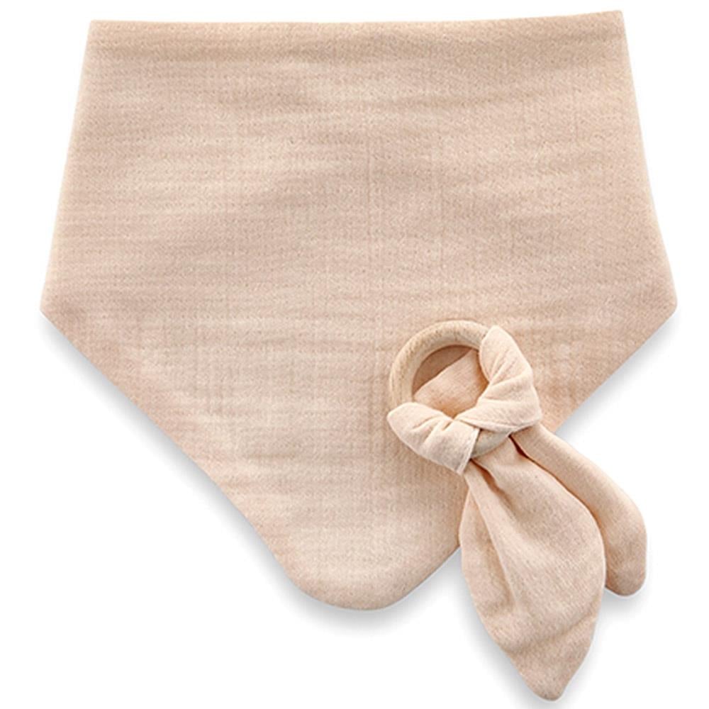 Babyjem Önlük Ahşap Diş Kaşıyıcılı Bürümcük Asorti