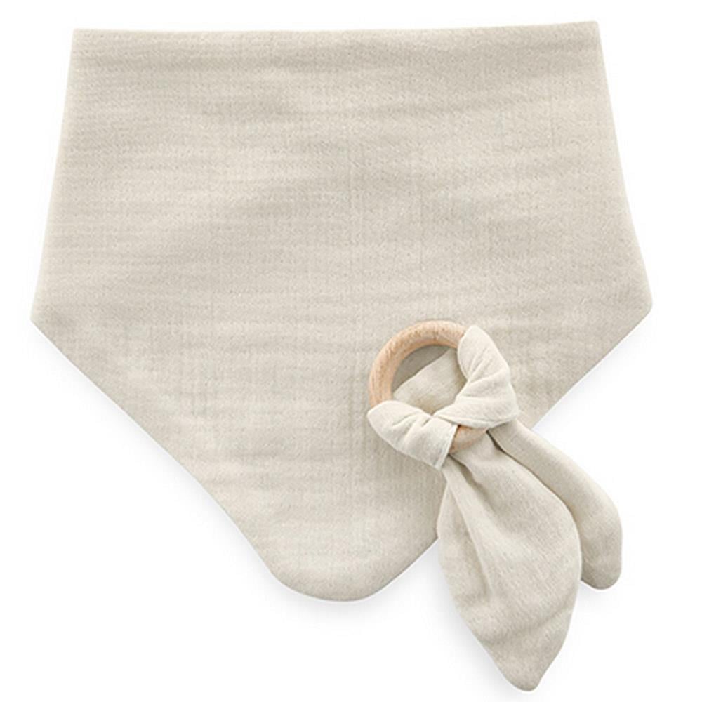 Babyjem Önlük Ahşap Diş Kaşıyıcılı Bürümcük Asorti