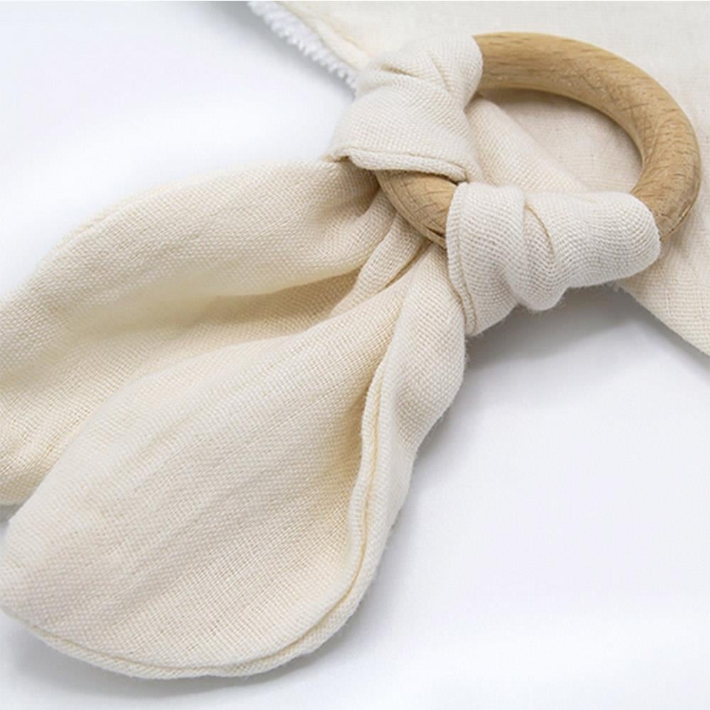 Babyjem Önlük Ahşap Diş Kaşıyıcılı Bürümcük Asorti