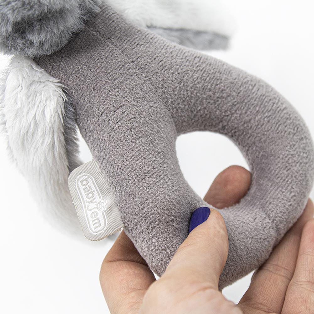 BABYJEM Oyuncak Çıngıraklı Mini Tavşan (3+)