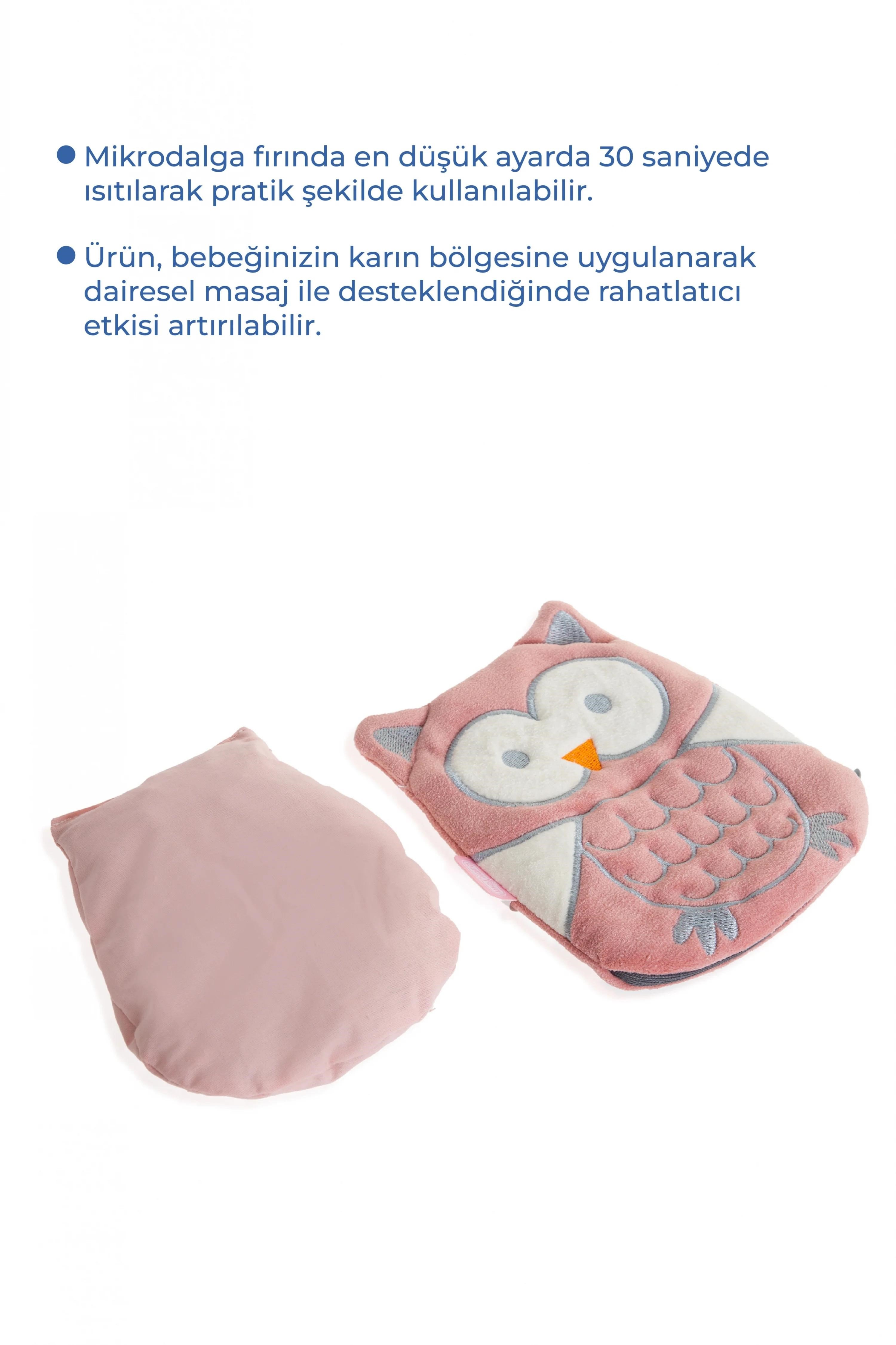 Babyjem Yastık. Kiraz Çekirdekli Kadife Baykuş