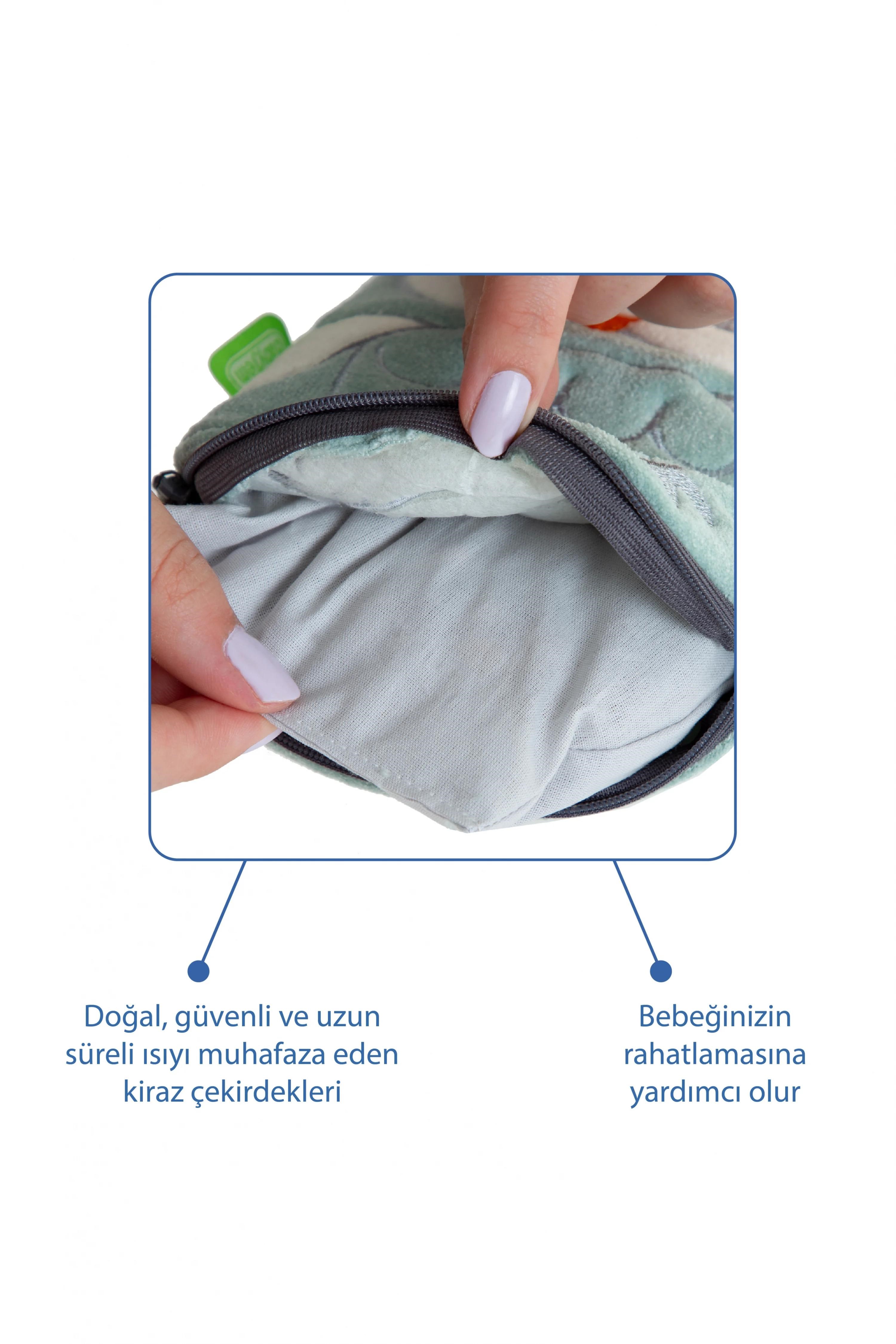 Babyjem Yastık. Kiraz Çekirdekli Kadife Baykuş