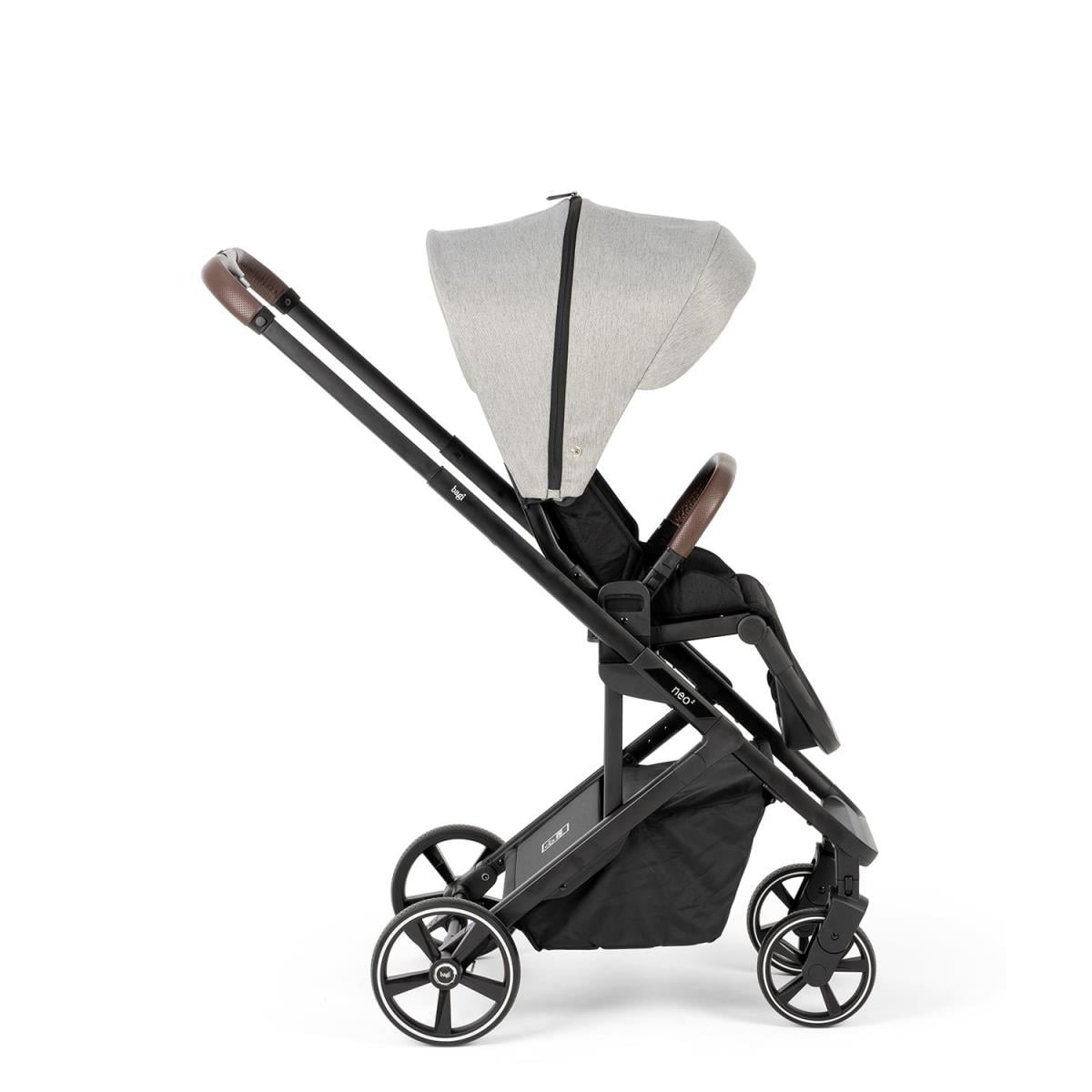 Bagi Neo 2 Bebek Arabası Greyson - Bagi Capsule i-Size Oto Koltuğu Gri Travel Sistem