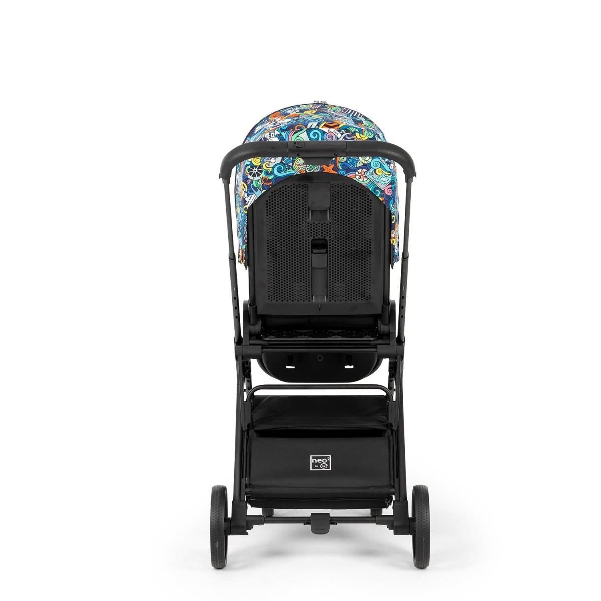 Bagi Neo 2 Bebek Arabası Multicolor - Bagi Capsule i-Size Oto Koltuğu Gri Travel Set