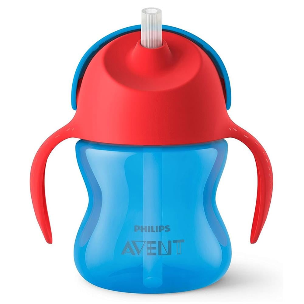 Bardak... Desenli Pipetli Bardak 200 ml Erkek