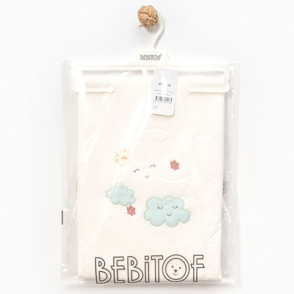 BEBİTOF Aybalam Kapitone Battaniye ( Mint )