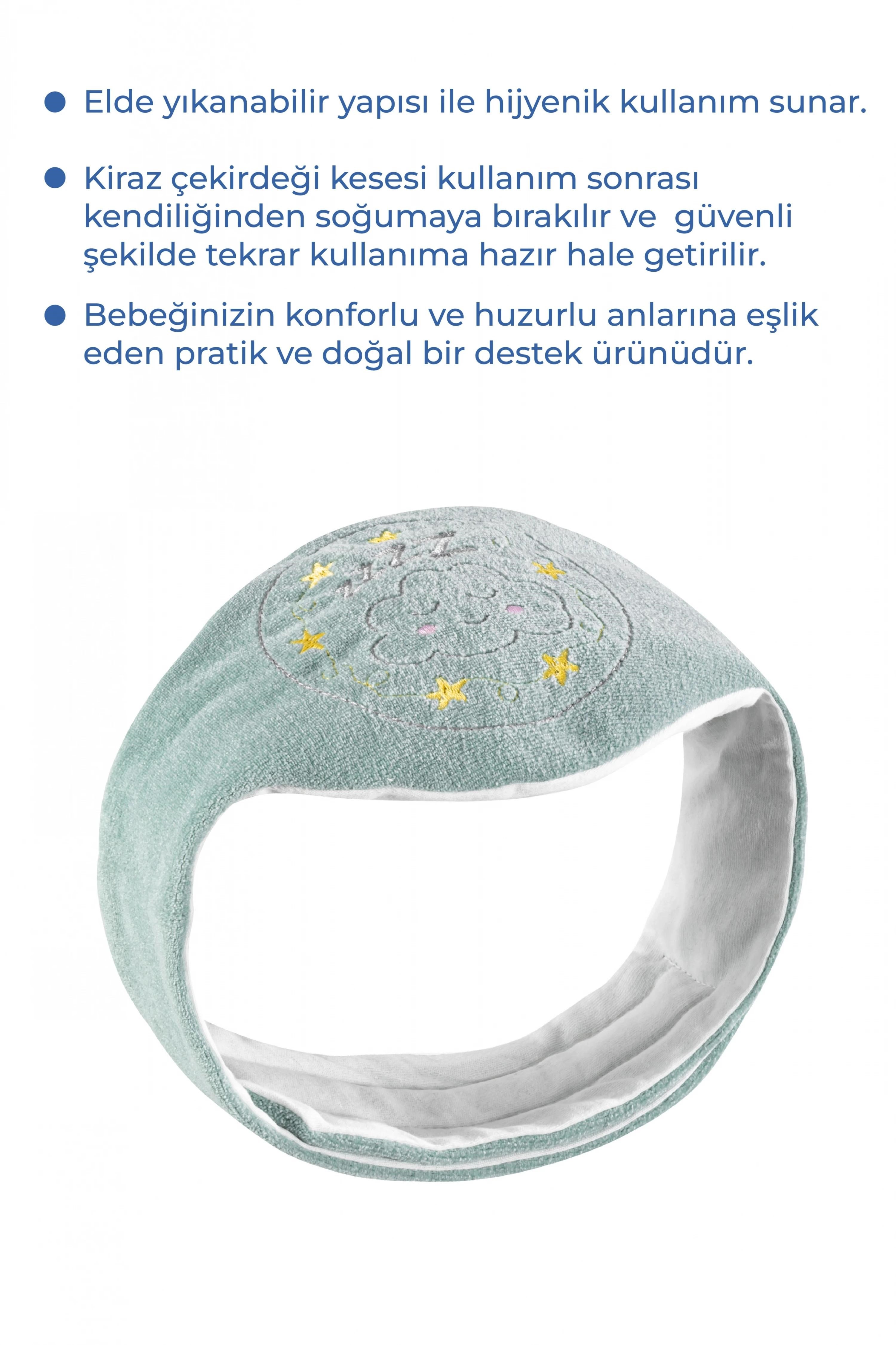 Bel Kemeri...Kiraz Çekirdekli ( Yeşil )
