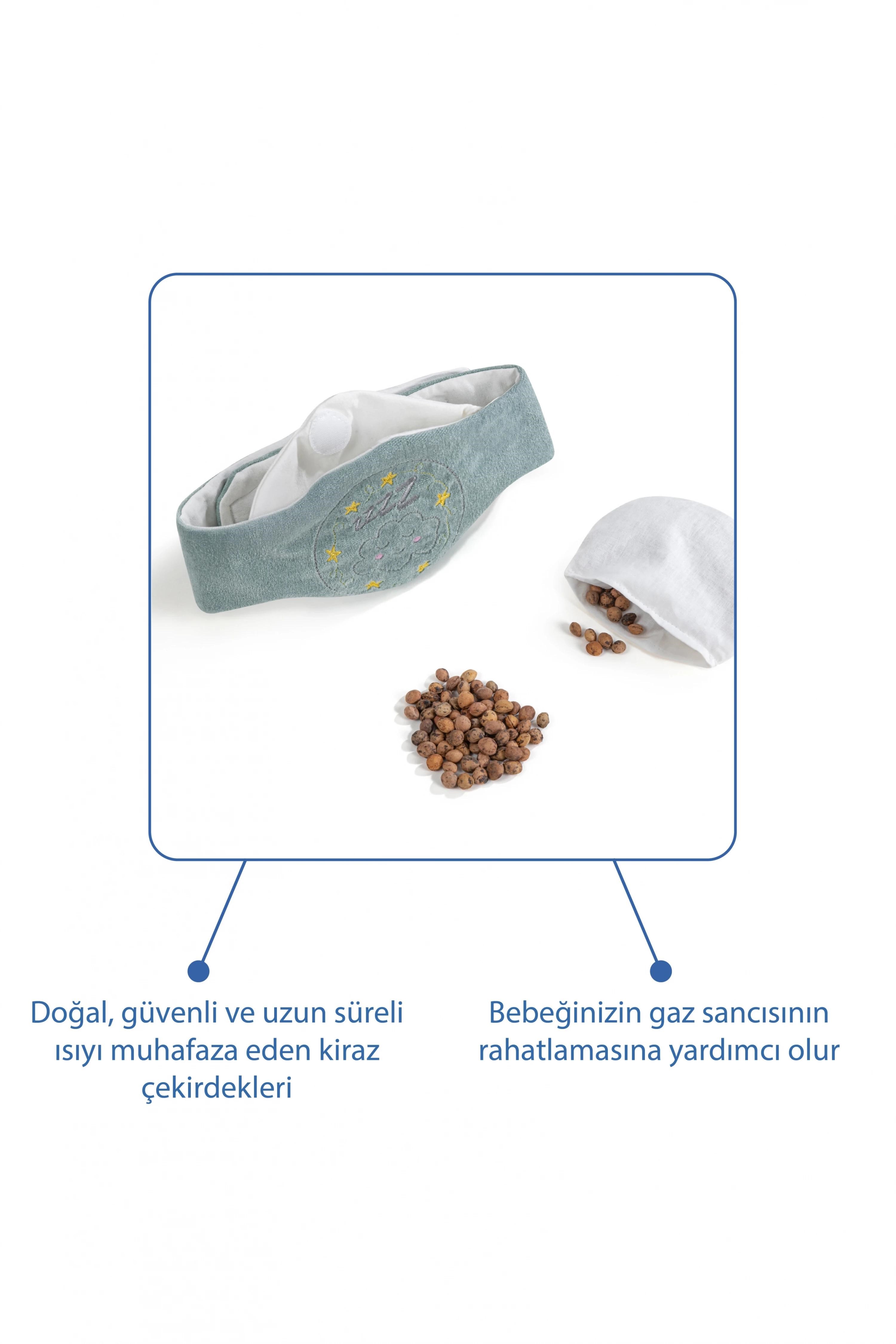 Bel Kemeri...Kiraz Çekirdekli ( Yeşil )