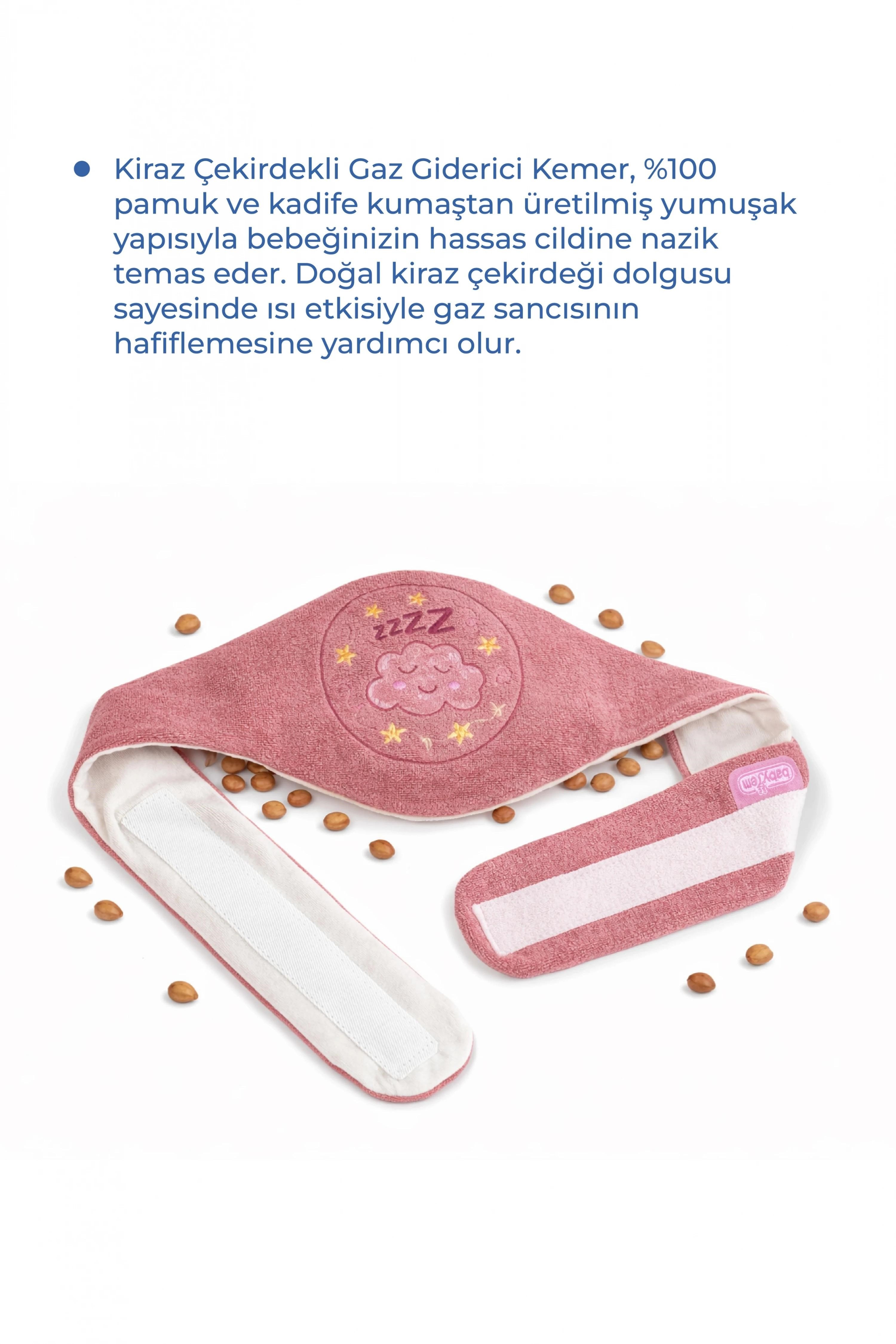 Bel Kemeri...Kiraz Çekirdekli ( Gül Kurusu )