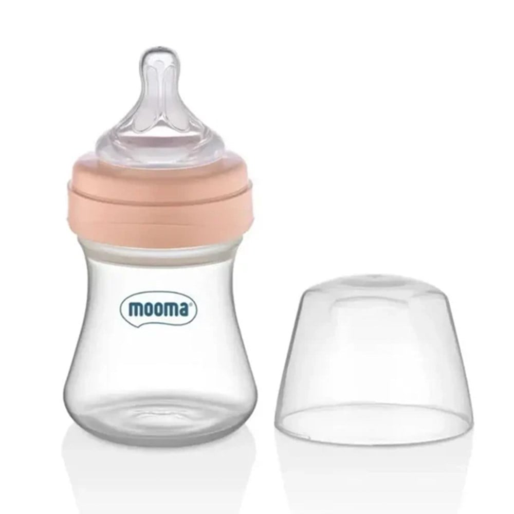 Biberon...Kindy 150 ML 0-6 Ay Yavaş Akış Gül