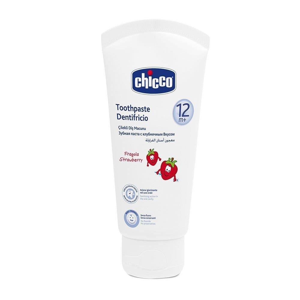 Chicco Çilekli Diş Macunu 12 Ay+
