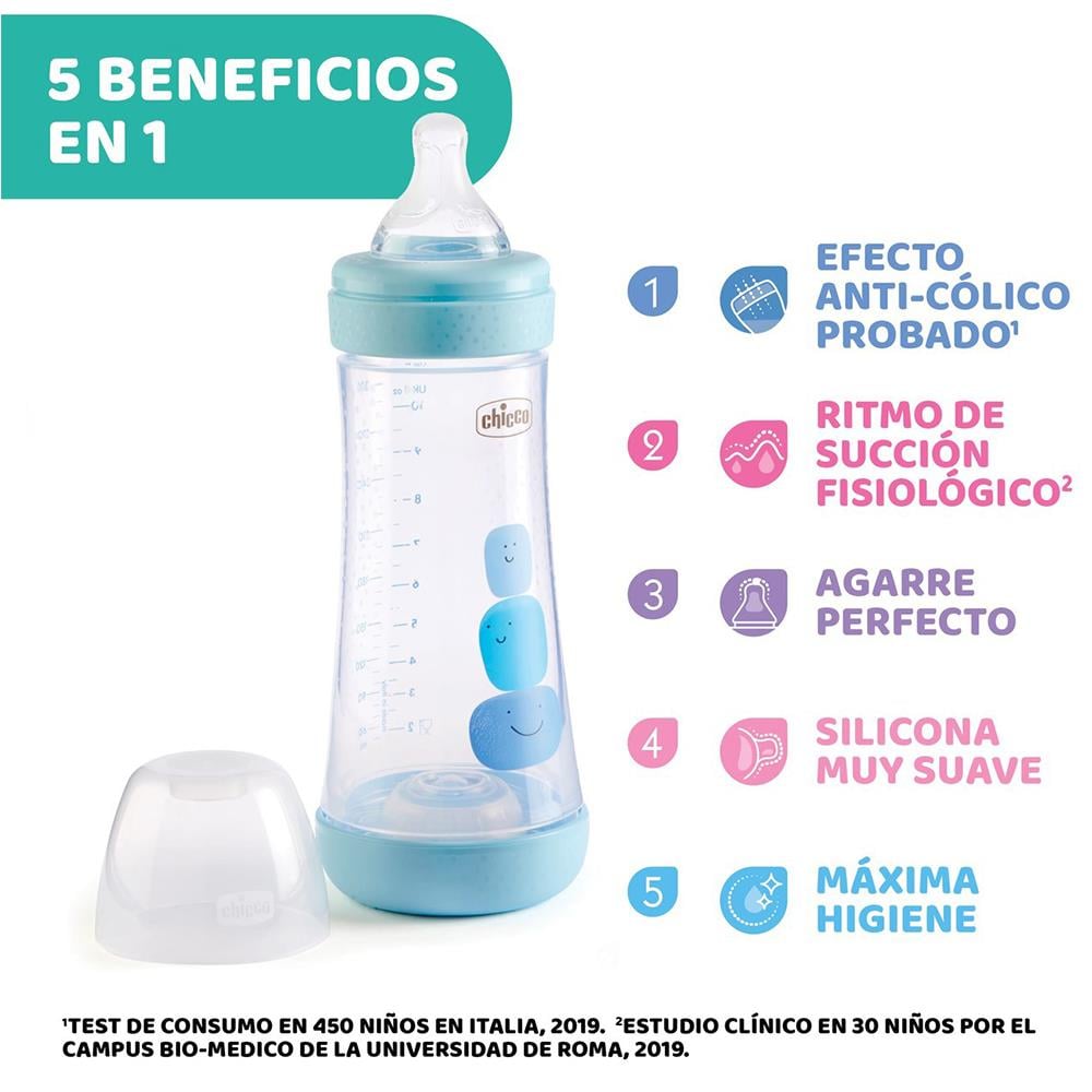 Chicco F.Bottle Perfects Biberon PP 300 ml (4m +)