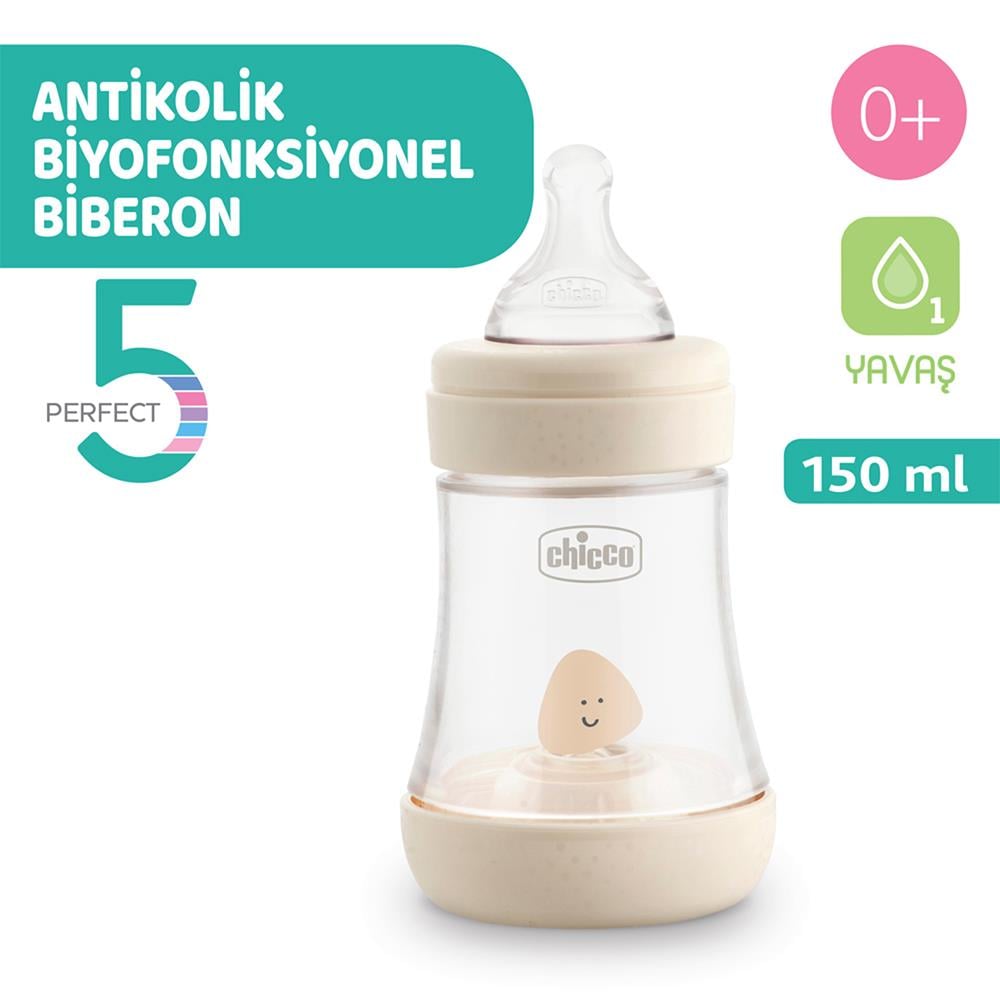 Chicco F.Bottle Perfects PP Biberon 150 ml (0 +)