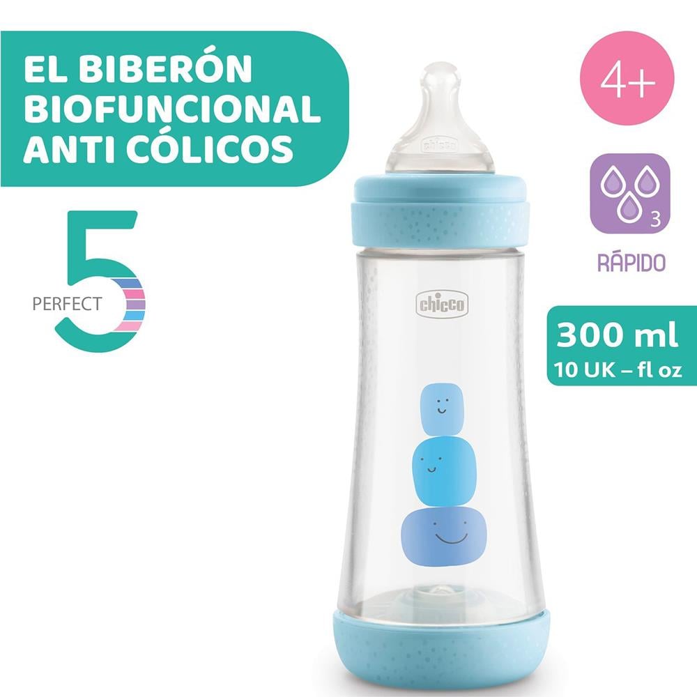 Chicco F.Bottle Perfects Biberon PP 300 ml (4m +)