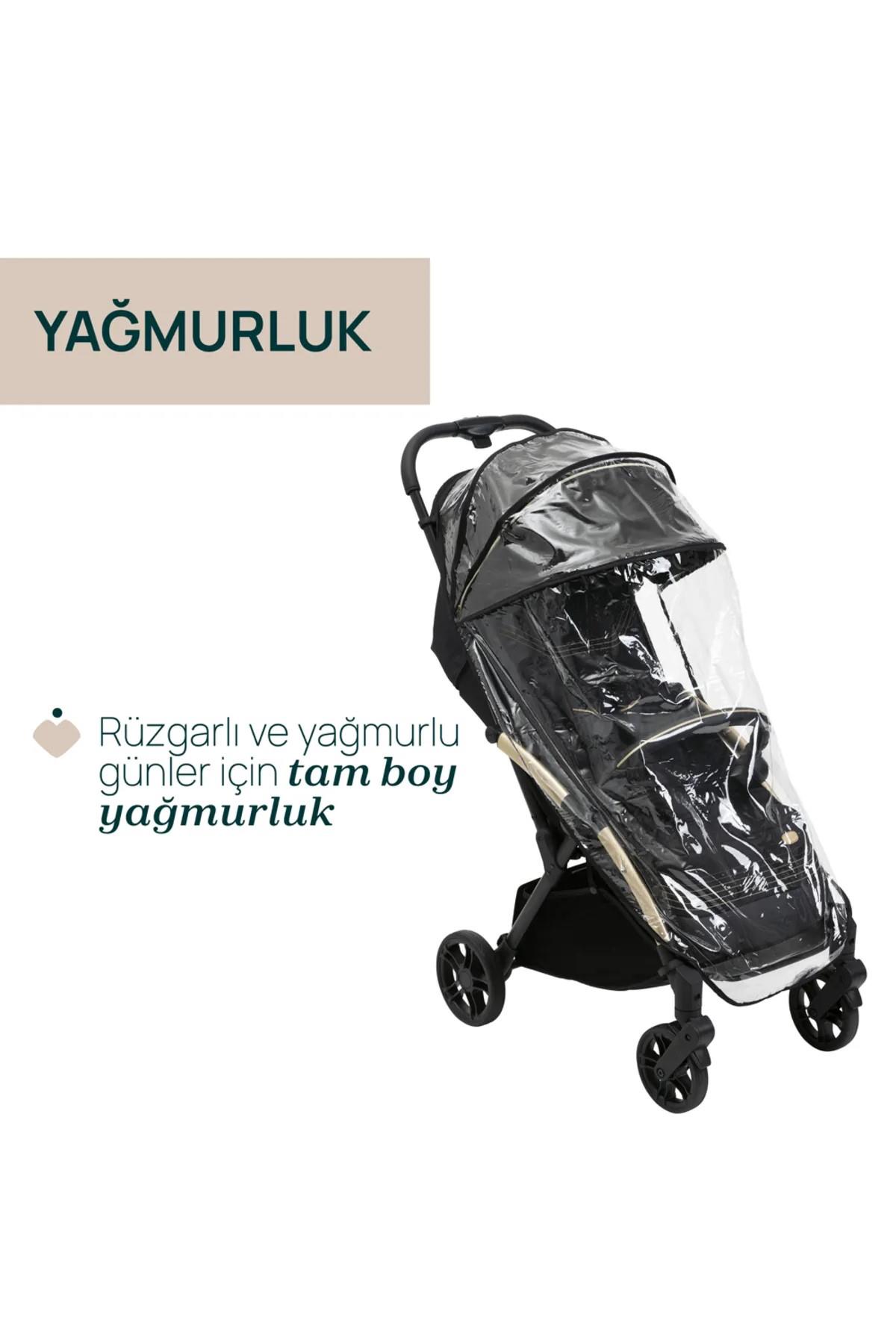 Chicco Goody Xplus Bebek Arabası Black Relux