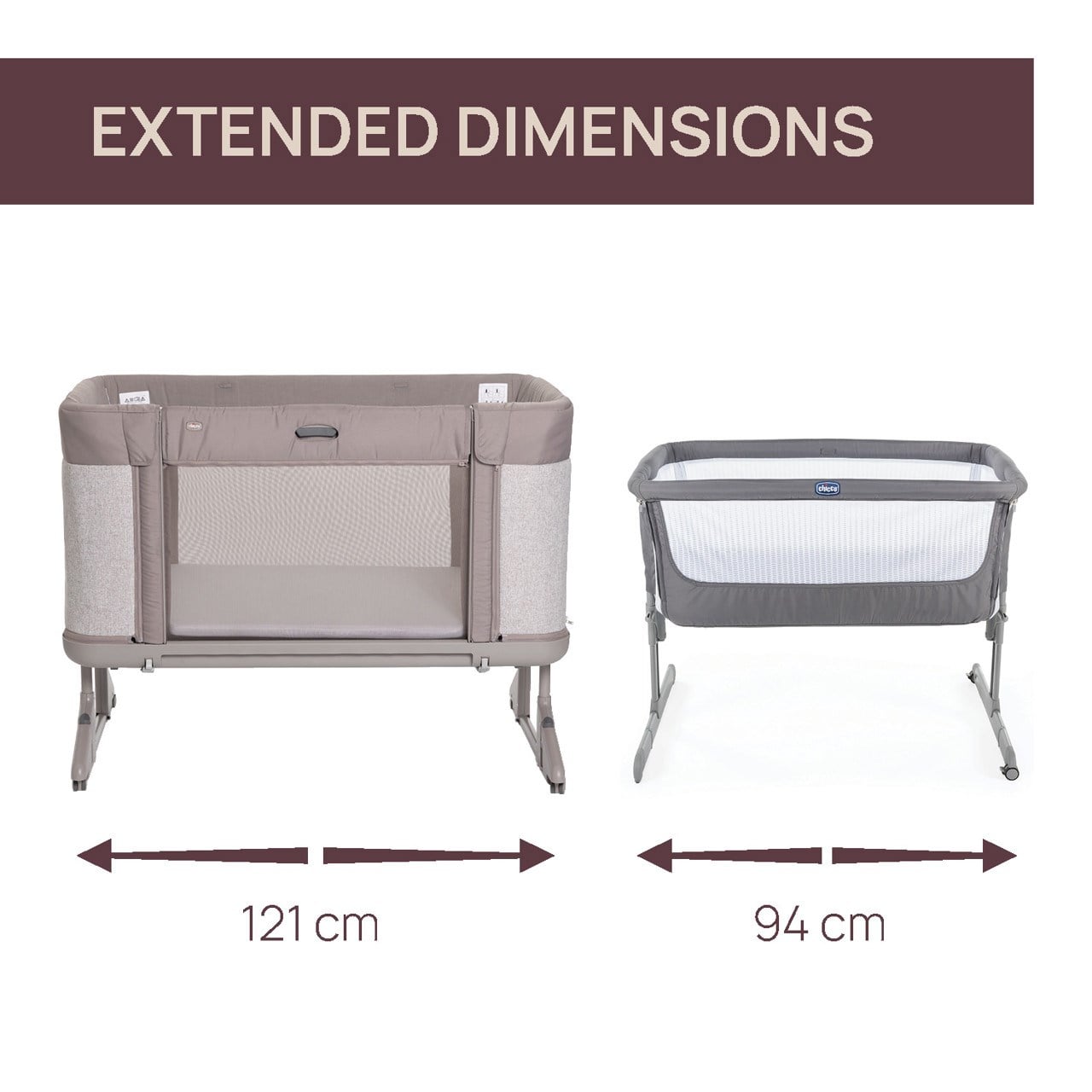 Chicco Next2Me Forever Co-Sleeping Cot Almond Bej Anne Yanı Beşik