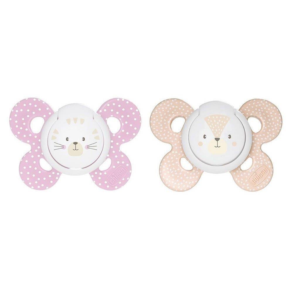 Chicco Physio Comfort Silikon Emzik 2li 6+ Ay Kız