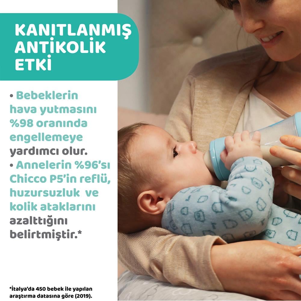 Chicco PS Antikolik PP Biberon 240 ml (2m+)