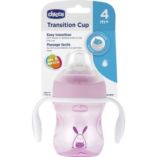 Chicco Yumuşak Uçlu Geçiş Bardağı 4 Ay+ Kız