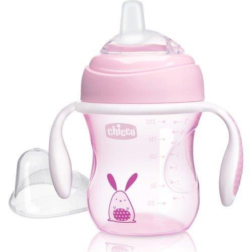 Chicco Yumuşak Uçlu Geçiş Bardağı 4 Ay+ Kız