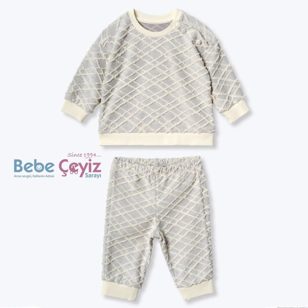 CİCCİM BABY 2'li Takım Jakarlı Ay Yıldızi