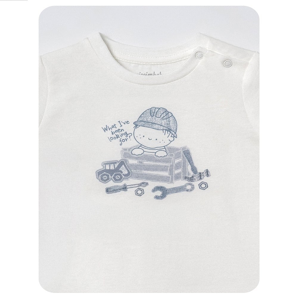 CİCCİM BABY Little Man Şortlu 2'li Takım